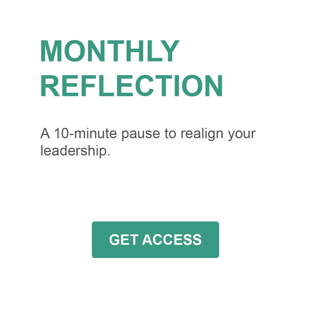 Monthly Reflection